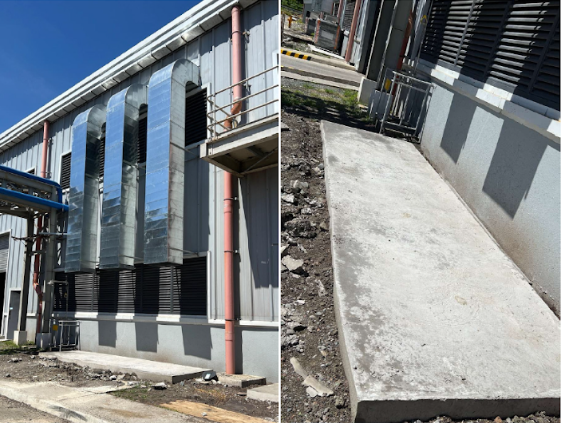 Concrete Pads Installation for Structural Foundation: Head Sport Project